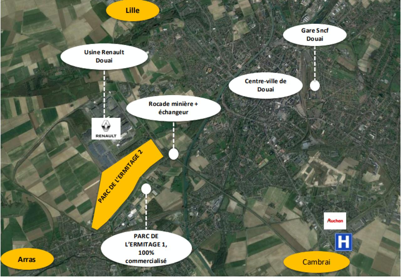 Local d'activité Lambres-lez-Douai 2349m² Location local d'activité Lambres-lez-Douai Nord OLACT2532986 2